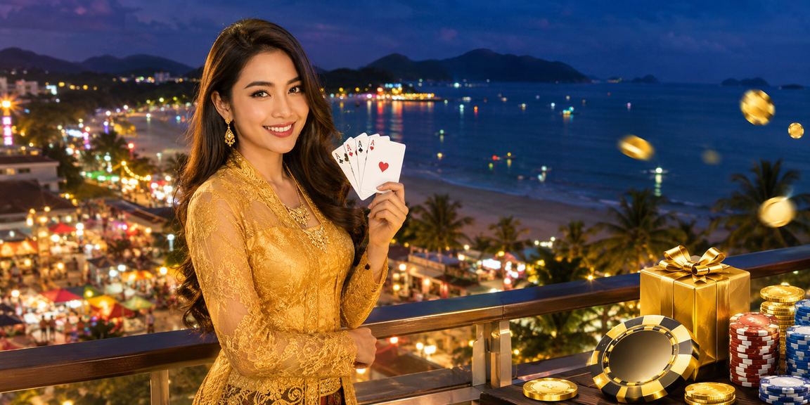 Meja poker dalam talian pop99 dengan suasana Malaysia
